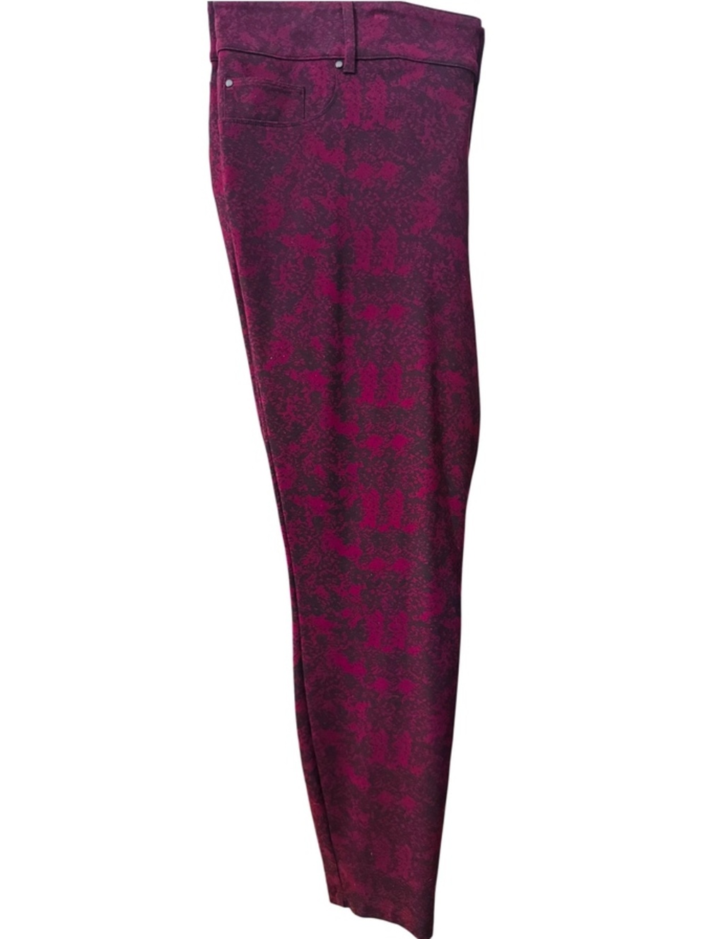 Torrid Maroon & Black Heavy Knit Pants 24